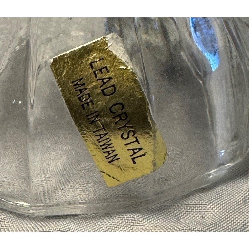 2 Goebel Bell Glass Angel Frosted Satin Sitting On Clear Bell 24%‎ Lead Crystal - Picture 12 of 16
